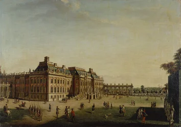 Die Gartenfront des Stadtschlosses, 1773